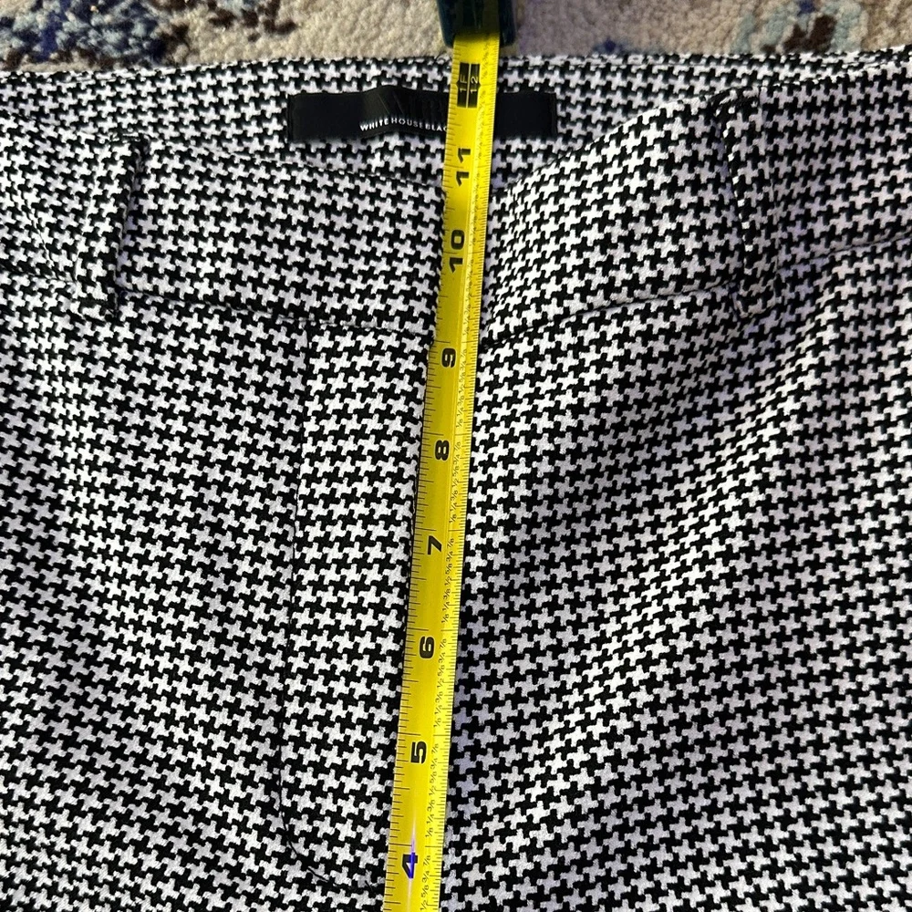 WHBM White House Black Market Houndstooth Dress Pants NWOT Sz 4 - Picture 5 of 10